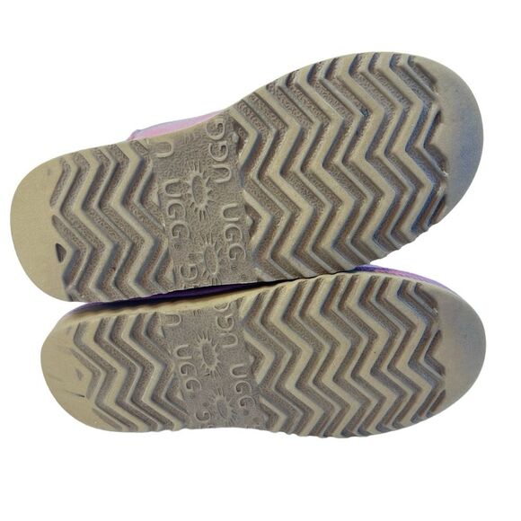 UGG Classic II Tall Patchwork Pastel Boots Size Kids 3 - Picture 8 of 9